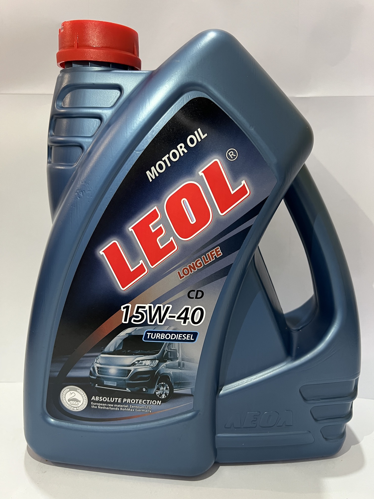 Масло SAE 15W-40 API CD турбодизель ЛЕОЛ. Каністра 5 л.